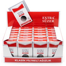 Smocer Extra Süzer Sağlığınız İçin 8mm Klasik Sigaralar Için Filtre Ağızlığı (24X30) 720'LI Paket