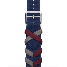 Psgt El Yapımı Kayış Apple Saat Uyumlu BANDI42-44-45-49MM Örgülü Saat Kayışı Hms 2024