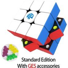 Wanglm Standartlar Sürüm Gan 356 M Manyetik Sihirli Hız Küp Gan 356M Mıknatıs Profesyonel Sihirli Küp Gan 356 M Bulmaca Cubo Magico Gan (Yurt Dışından)