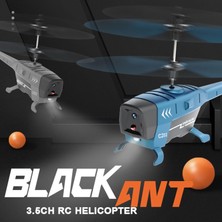 Wanglm Mavi 2.5ch Rc Helikopter 3.5ch 2.5ch 2.4g Rc Uçak Uzaktan Kumanda Helikopterleri Engellerden Kaçınma Elektrikli Uçak Uçan Oyuncaklar Çocuk Boys Için (Yurt Dışından)