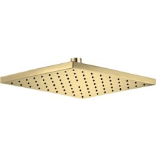 E.C.A Eca Tiera Kare Duş Başlığı 25X25 Altın Renkli 102845068