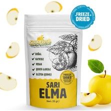 Saga Fresh Dondurularak Kurutulmuş Sarı Elma Dilimleri (25G)