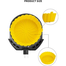 Smiling Air Fritöz Silikon Fırın Tavası Küçük (Yurt Dışından)