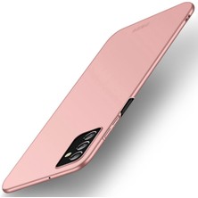 Seashell Digital Samsung Galaxy M52 Için Kalkan 5g Cep Telefon Kılıf Mat Finish Strap-Rose Altın (Yurt Dışından)