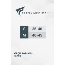 Flexy Medical Kumaş Topuk Çorabı - (2 Adet) Tabanlık Silikon Esnek Topuk Dikeni, Çatlaklara Karşı Çorap