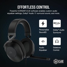 Corsaır CA-9011270-EU HS65 Surround Carbon Black Wıred Gamıng Headset