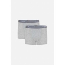 Kom 2 Adet Pamuklu Erkek Boxer