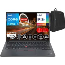 Lenovo Thinkpad E14 Gen5 Intel Core I5 1335U 8gb 256GB SSD 14" Wuxga IPS Freedos Taşınabilir Bilgisayar TB21JK0004TX01+WEBLEGELSINÇANTA