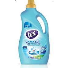 Tex Sıvı Çamaşır Deterjanı Whıte & Color 2500 ml  6'lı