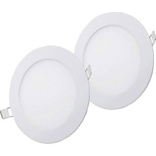 Cata (2 Adet) 15W Slim LED Panel %100 Alüminyum 6500K Beyaz Işık CT-5148B