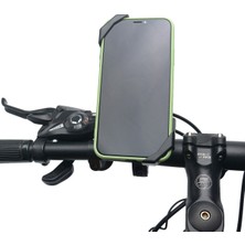Suporte Gidon Bağlantılı Çapraz Motorsiklet Bisiklet Telefon Tutucu Kilit Özellikli 4.7-6.8 Inç Uyumlu
