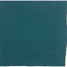 Naz İpek Pamuklu Bambu Kraş Eşarp Yüksek Kalite Yazma 100X100CM Overloklu