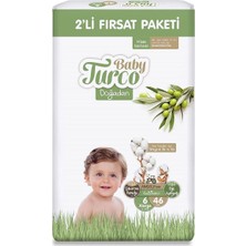 Baby Turco Doğadan Fırsat Pakenti Bebek Bezi 6 Numara XLarge 46 x 3 138 Adet