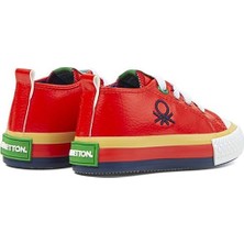 Benetton Unisex Çocuk Benetton Renkli Tabanlı Çocuk Sneakers BN-30444
