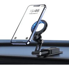 My Black Myblack Araç Içi Magsafe Mıknatıslı Torpido Üstü Telefon Tutucu Güçlü Yapışma Özellikli