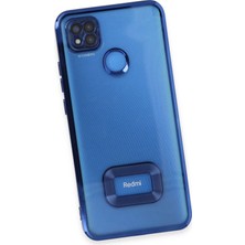 Happycase Xiaomi Redmi 9c Kılıf Slot Silikon - Mavi