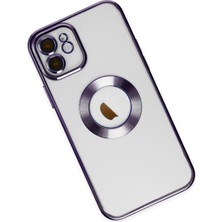 Happycase iPhone 11 Kılıf Slot Silikon - Mor