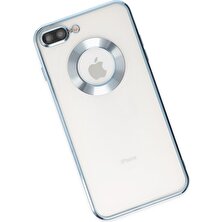 Happycase iPhone 7 Plus Kılıf Slot Silikon - Sierra Blue