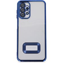 Happycase Samsung Galaxy A23 4g Kılıf Slot Silikon - Mavi