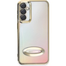 Happycase Samsung Galaxy A24 4g Kılıf Slot Silikon - Gold