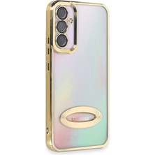 Happycase Samsung Galaxy A54 5g Kılıf Slot Silikon - Gold