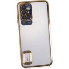 Happycase Xiaomi Redmi 10 Kılıf Slot Silikon - Gold