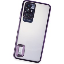 Happycase Xiaomi Redmi 10 Kılıf Slot Silikon - Mor