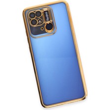 Happycase Xiaomi Redmi 10C Kılıf Slot Silikon - Gold