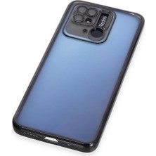 Happycase Xiaomi Redmi 10C Kılıf Slot Silikon - Siyah