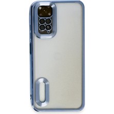 Happycase Xiaomi Redmi Note 11 Kılıf Slot Silikon - Sierra Blue