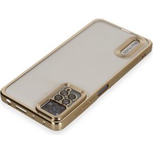 Happycase Xiaomi Redmi Note 11 Pro Kılıf Slot Silikon - Gold