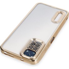 Happycase Xiaomi Redmi Note 11 Kılıf Slot Silikon - Gold