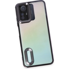 Happycase Xiaomi Redmi Note 12S Kılıf Slot Silikon - Mor