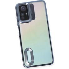 Happycase Xiaomi Redmi Note 12S Kılıf Slot Silikon - Sierra Blue