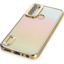 Happycase Xiaomi Redmi Note 8 Kılıf Slot Silikon - Gold