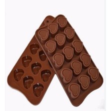 Pastaland Silikon Çikolata Kalıbı Şekilli Kalp Pastaland