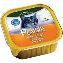 Plaisir Tavuklu Pate Kedi Konservesi 100 gr - Kong
