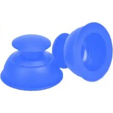 Naturachi Vantuz Silikon Selülit & Masaj Kupası 2'li Set Mavi