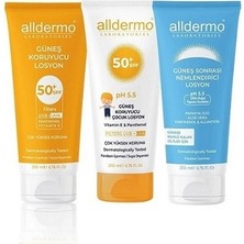 ALLDERMO LABORATORIES Ph5,5 (50+SPF Geniş Aile Çantası Hediyeli) 200'er ml