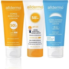 ALLDERMO LABORATORIES Ph5,5 (50+SPF Geniş Aile Çantası Hediyeli) 200'er ml