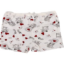 Ceylanoğlu 6'lı Kız Çocuk Likralı Empirme Boxer-344/0