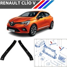 Otozet Renault Clio 5 Ön Panel Destek Braket Takımı Sağ ve Sol Set Orijinal 625542599R