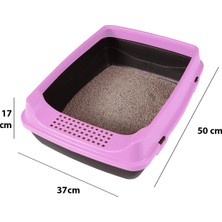 Kurtbay Şekil Kedi Açık Tuvaleti + Kürek