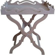 Altınyapı Hobi Market Simitci Ayaklı Tepsi Mdf  ( Mdft-8 )