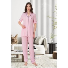 Effortt Lohusa  Pijama Takımı Pembe - 8069