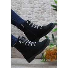 Mehmet Mete 35375 Taş Bağcıklı Sıcak Astar Kaymaz Taban Kadın Bot