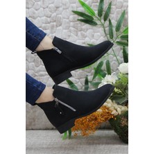 Mehmet Mete 4273 Fashion Sıcak Astar Kaymaz Taban Kadın Bot