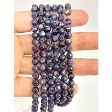 Yaşam Tohumu Safir Taşı Faset Kesim Dizi 5-5.5mm Aralığı (45510)