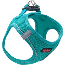 Tailpetz Air Mesh Harness Köpek Göğüs Tasması Xxxsmall Emerald 20-24X24-28 cm