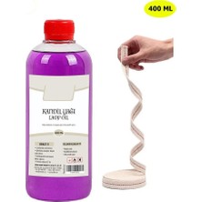 Dünya Magnet Mor Kandil Yağı Iç Mekan 400 ml + 50CM Fitil